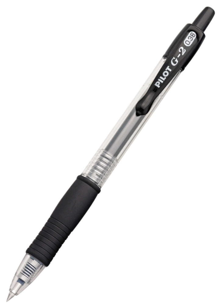 Pilot G2 Retractable Rollerball Gel Pens, Ultra Fine Point, 0.38mm