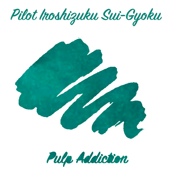 Pilot Iroshizuku Sui-gyoku - Ink Sample