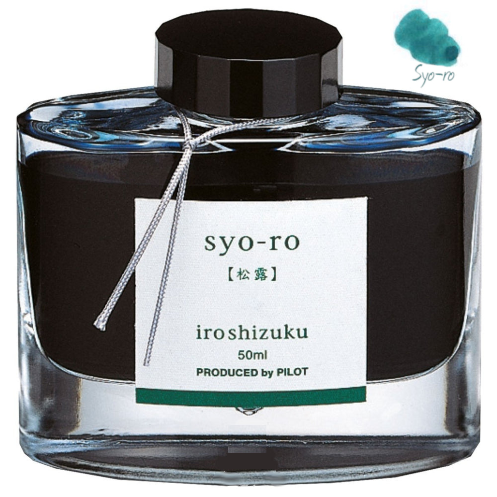 Pilot Iroshizuku Ink 50ml Bottle - Syo-Ro — Pulp Addiction