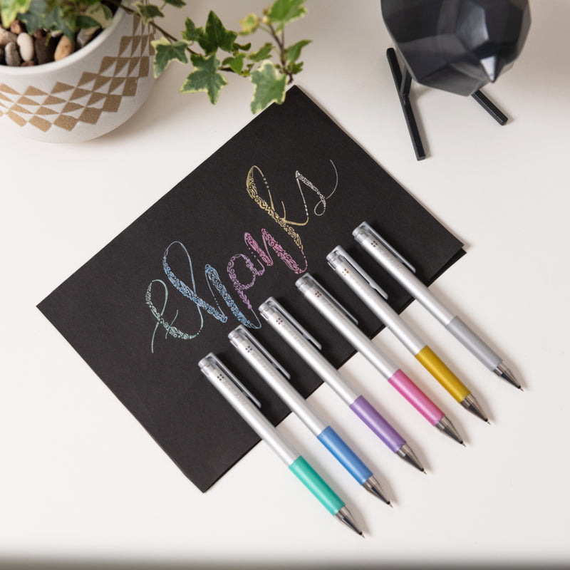 Pilot Juice Up Gel Pen - Metallic 0.4mm 6pc Set