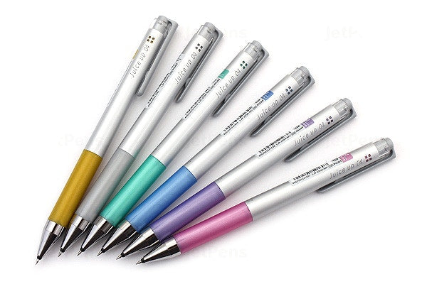 Pilot Juice Up Gel Pen - Metallic 0.4mm 6pc Set