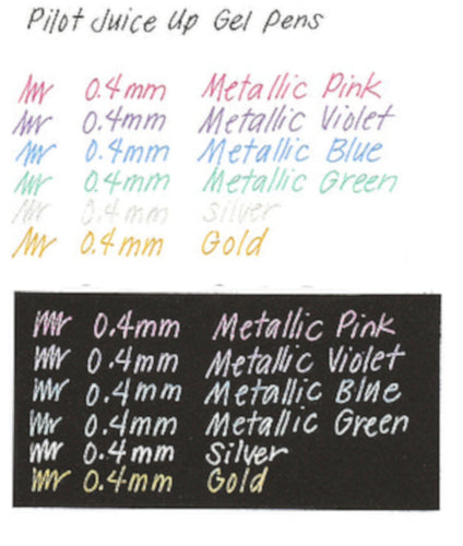 Pilot Juice Up Gel Pen - Metallic Violet 0.4mm