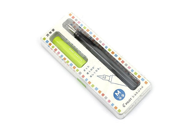 Pilot Kakuno Fountain Pen - Lime Green Medium