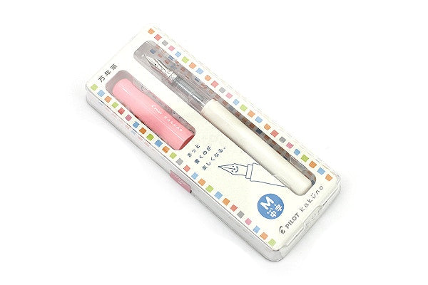 Pilot Kakuno Fountain Pen - Soft Pink Medium