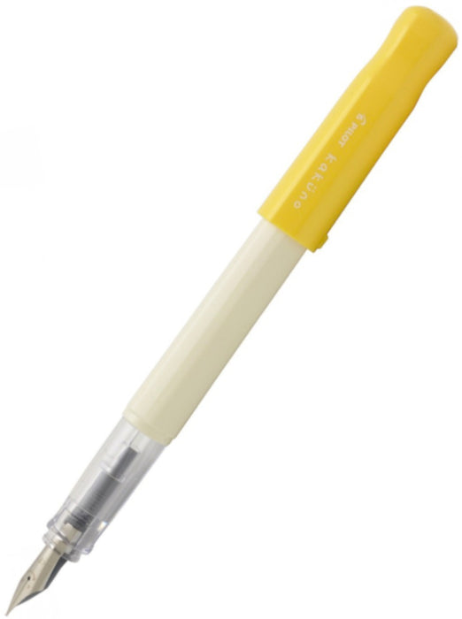 Pilot Kakuno Fountain Pen - Soft Yellow Medium
