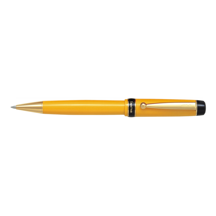 Pilot Lucina Ballpoint Pen - Yellow/Gold - 0.7mm