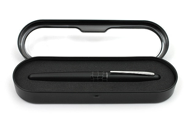 Pilot Metropolitan MR2 Black Crocodile Italic Stub Fountain Pen