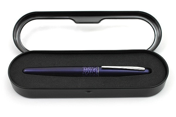 Pilot Metropolitan MR2 Violet Leopard Italic Stub Fountain Pen