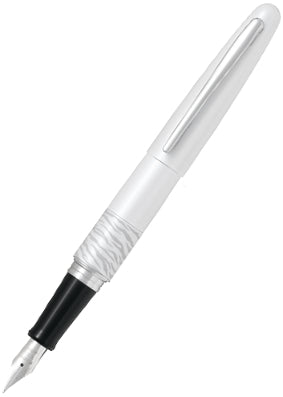 Pilot Metropolitan MR2 White Tiger Italic Stub Fountain Pen