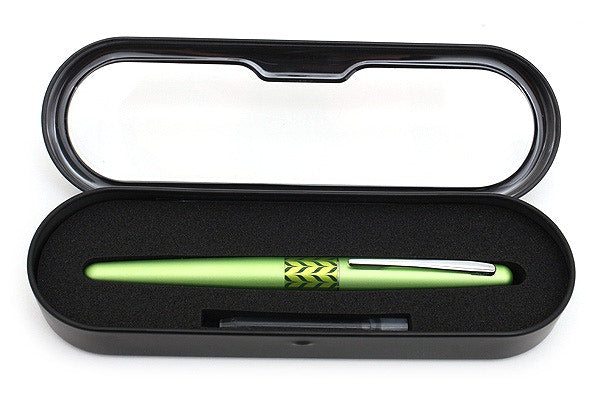 Pilot Metropolitan MR3 Lime Green Marble Italic Stub Fountain Pen