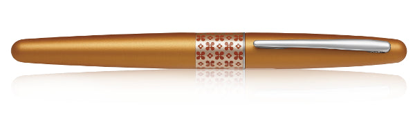 Pilot Metropolitan MR3 Orange Flower Italic Stub Fountain Pen