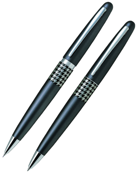 *Clearance* Pilot MR3 Ballpoint & Pencil Gift Set - Houndstooth