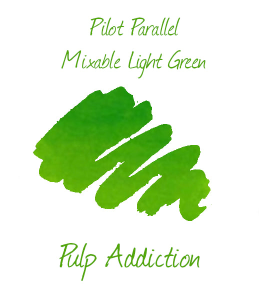 Pilot Parallel Pen Mixable Ink Cartridges - Light Green