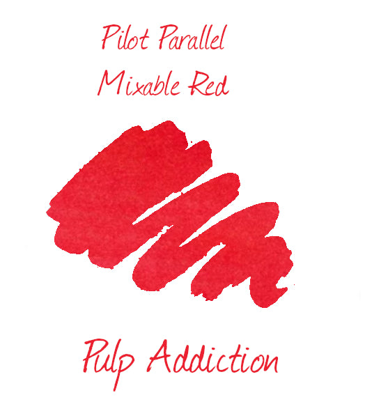 Pilot Parallel Pen Mixable Ink Cartridges - Red