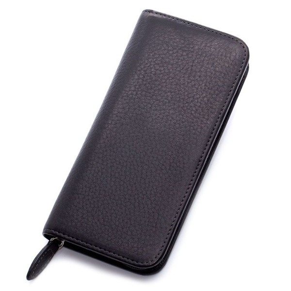 Pilot Pensemble Leather Zip 3 Pen Case - Black