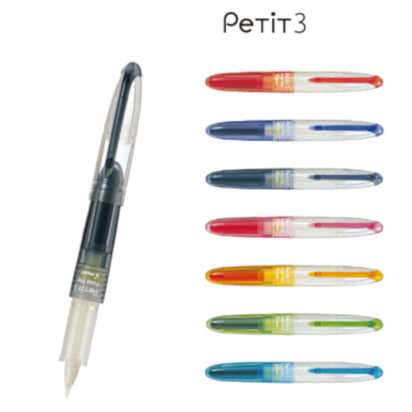 Pilot Petit 3 Brush Pen - Blue