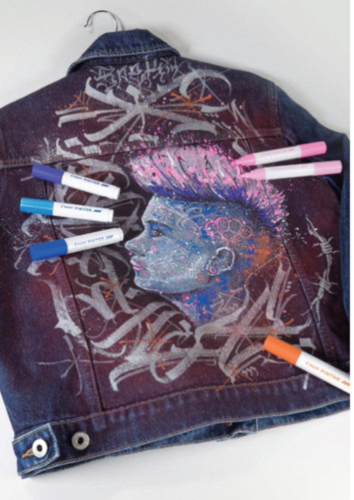 Pilot Pintor Extra Fine Marker - Pastels 6pc Set