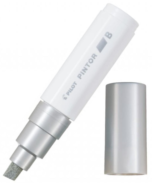Pilot Pintor Paint Marker - Silver Broad