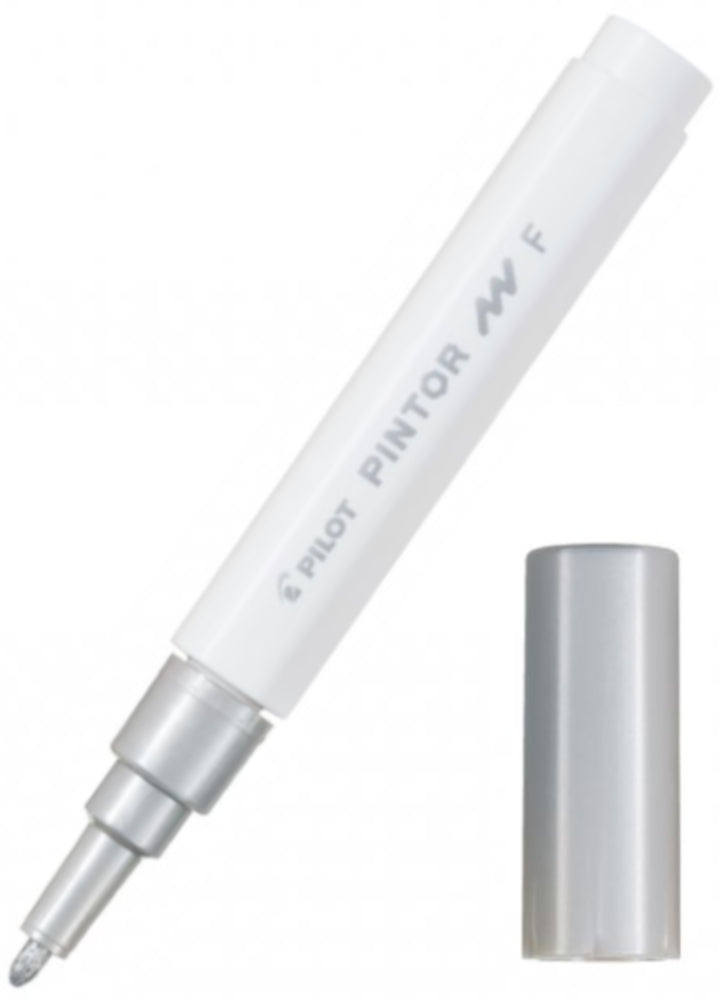 Pilot Pintor Paint Marker - Silver Fine