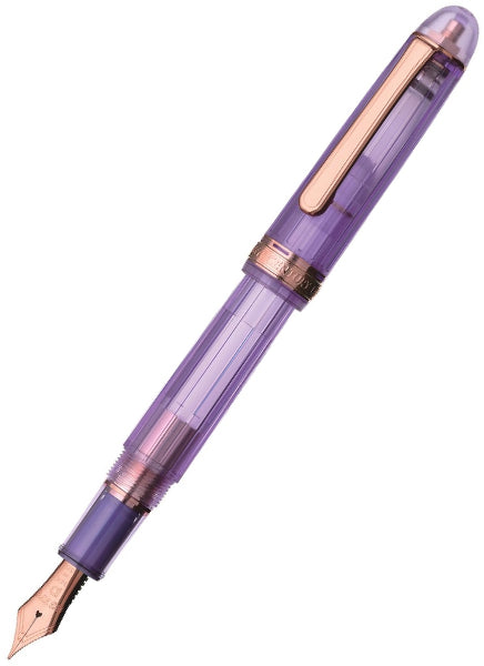 Platinum #3776 Century Fountain Pen - Nice Lavender/Rose Gold Broad Nib