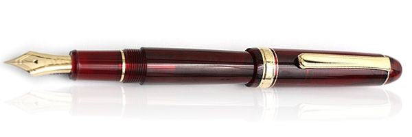 PLATINUM #3776 CENTURY Bourgogne 万年筆 Platinum #3776 Century Fountain Pen - Bourgogne/Gold — Pulp Addiction