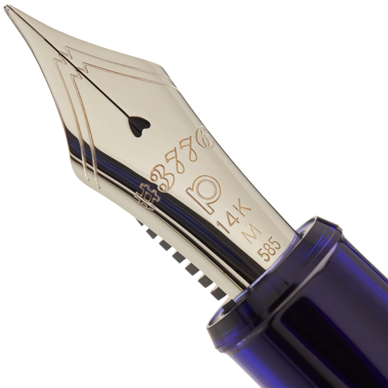 Platinum #3776 Century Fountain Pen - Chartres Blue/Rhodium Medium Nib
