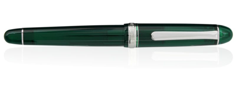 Platinum #3776 Century Fountain Pen - Laurel Green/Rhodium Ultra Extra Fine