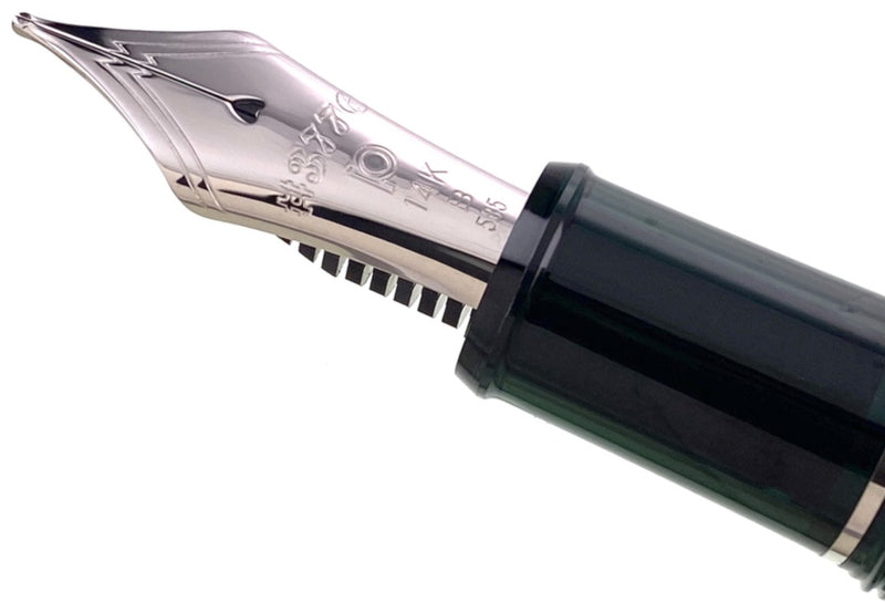 Platinum #3776 Century Fountain Pen - Laurel Green/Rhodium Extra Fine Nib