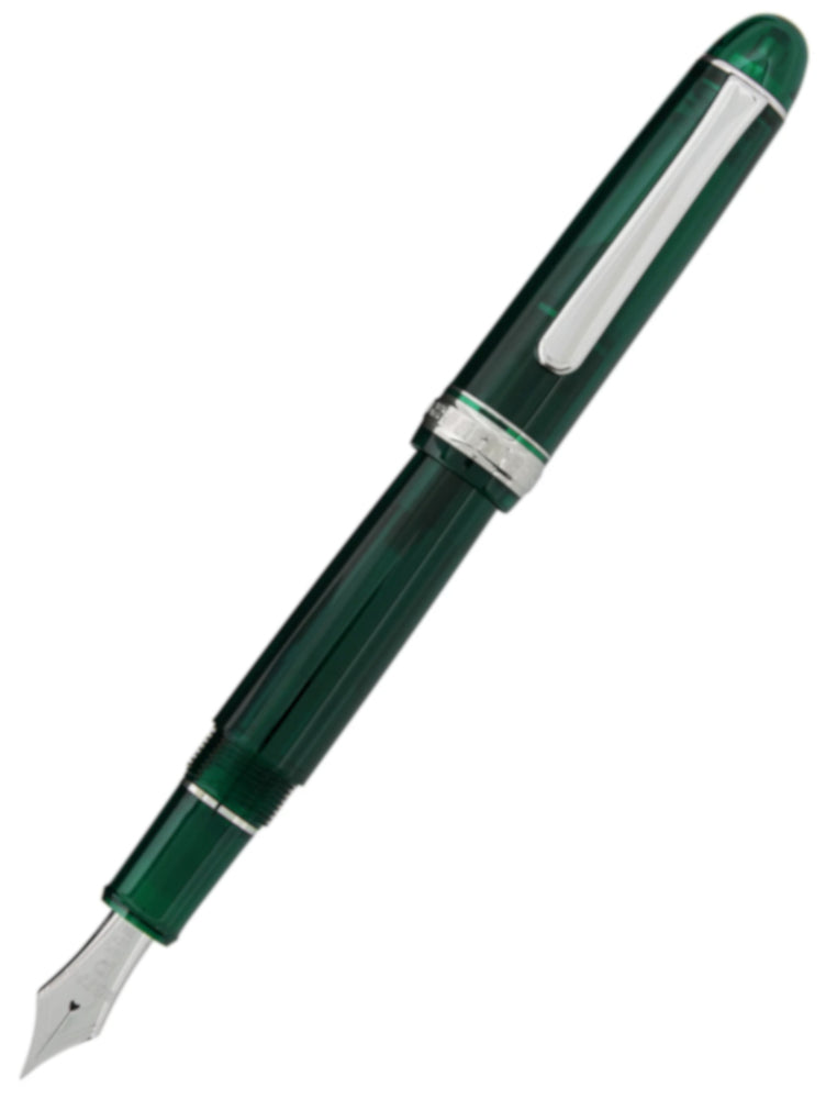 Platinum #3776 Century Fountain Pen - Laurel Green/Rhodium Extra Fine Nib