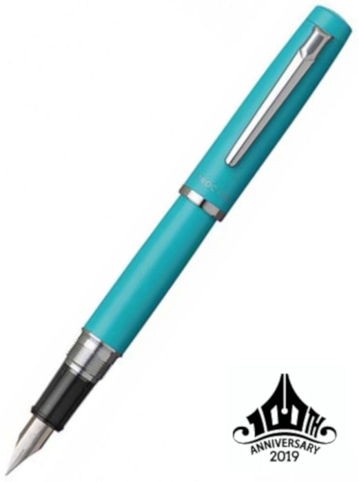 Platinum Procyon Fountain Pen - Turquoise Blue Medium