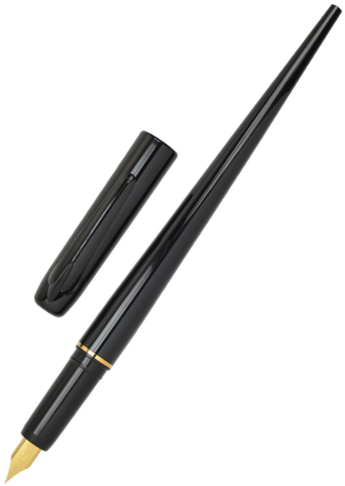 Platinum Black Fountain Desk Pen - Extra Fine