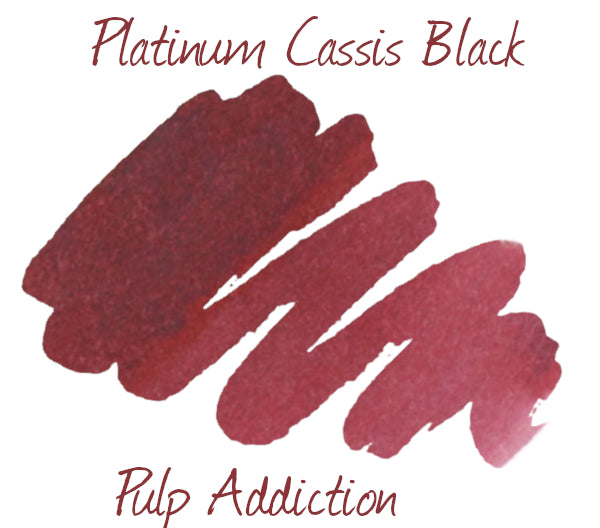 Platinum Classic Ink Cassis Black - 2ml Sample