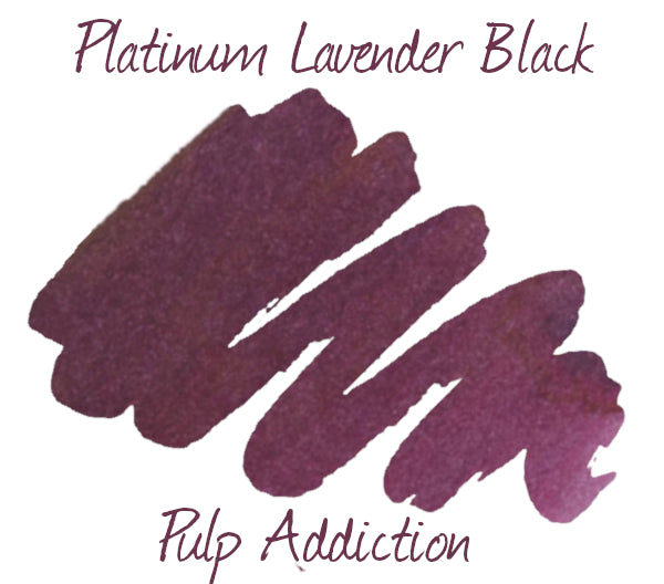 Platinum Classic Ink Lavender Black - 2ml Sample