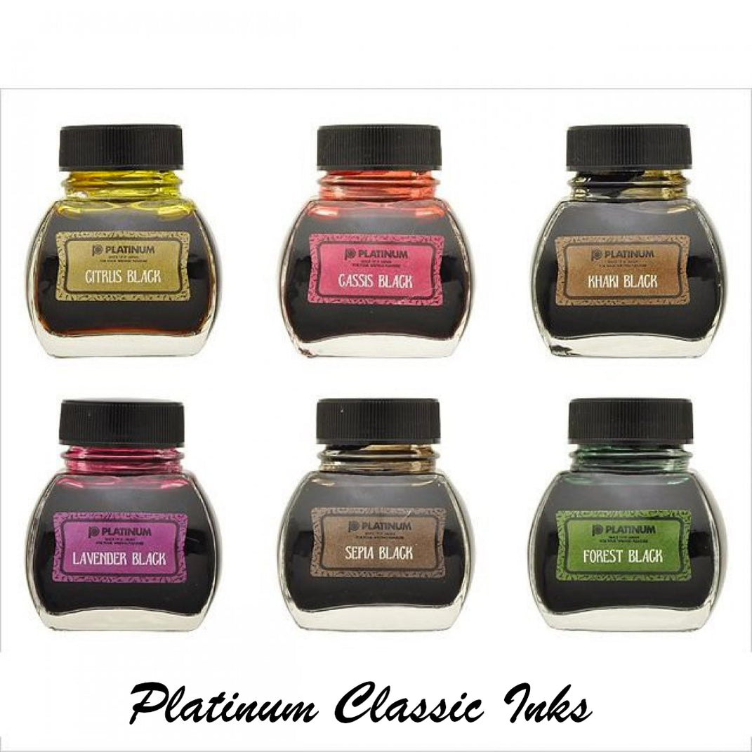 Sepia Ink Color Platinum Classic Ink - Sepia Black — Pulp Addiction