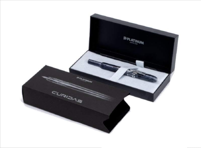 Platinum Curidas Fountain Pen - Graphite Smoke Extra Fine