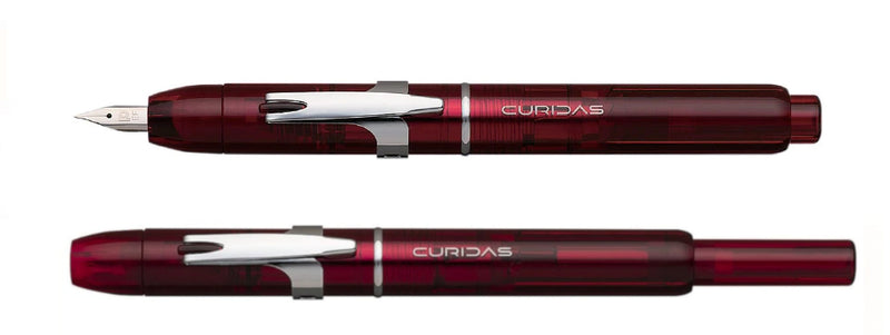 Platinum Curidas Fountain Pen - Grand Red Extra Fine