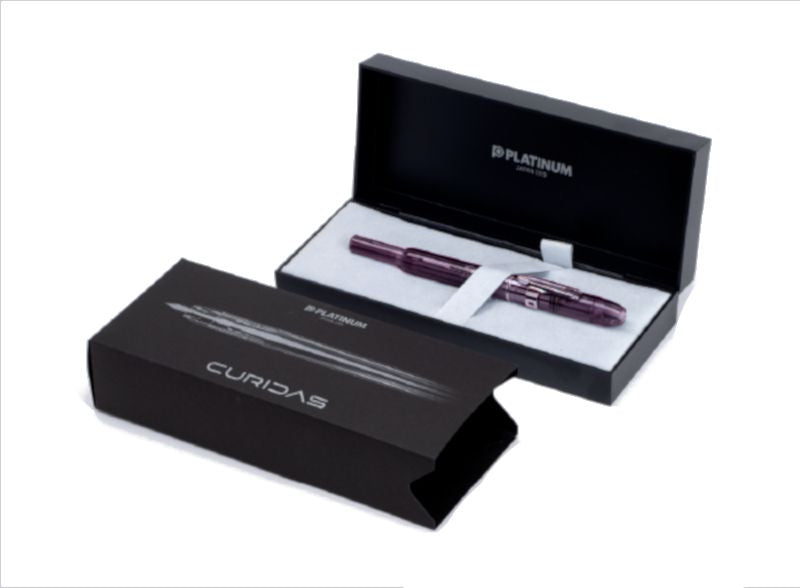 Platinum Curidas Fountain Pen - Grand Red Medium