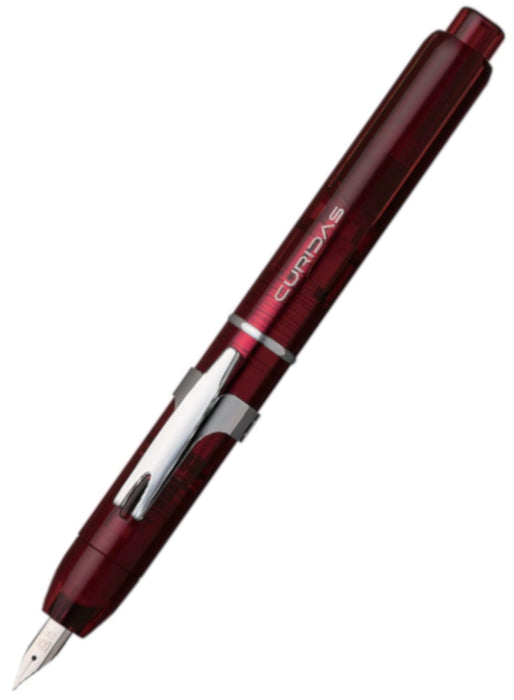 Platinum Curidas Fountain Pen - Grand Red Extra Fine