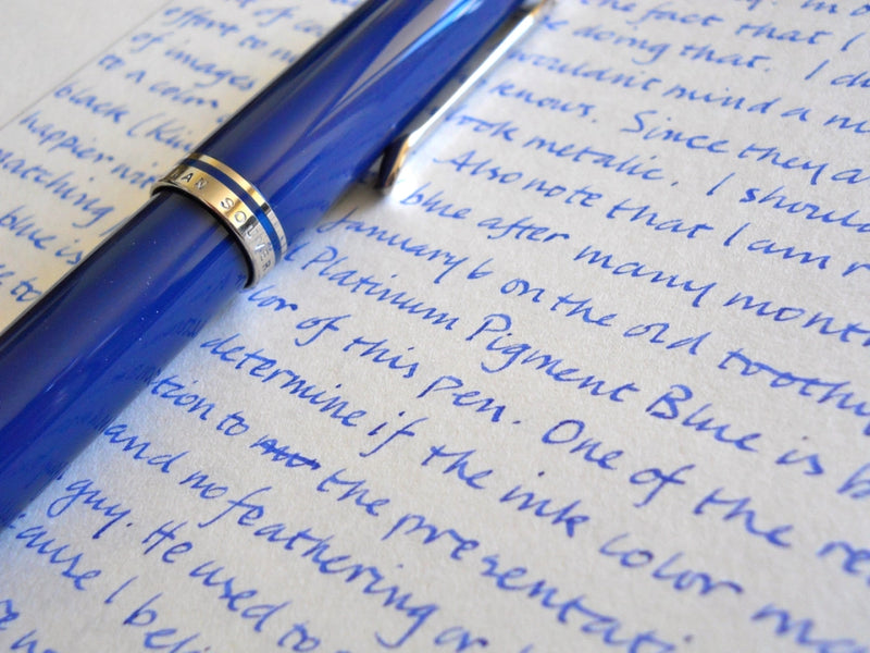 Platinum Pigmented Blue Ink - 2ml Sample
