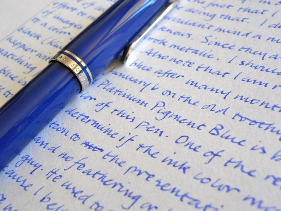 Platinum Pigmenteed Blue Ink - 2ml Sample — Pulp Addiction