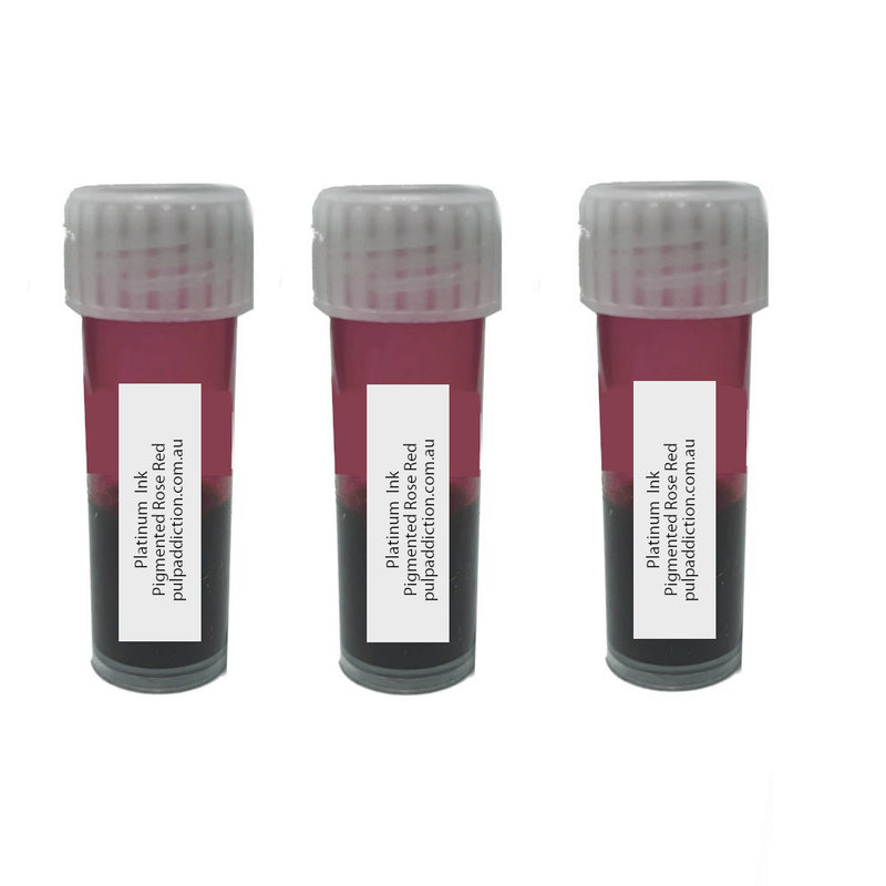 Platinum Pigmented Rose Red Ink - 2ml Sample