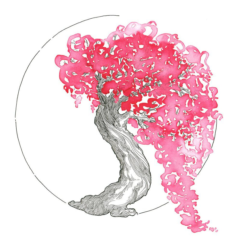 Platinum Pigmented Rose Red Ink - 2ml Sample