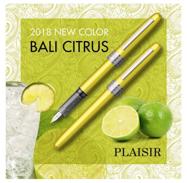 Platinum Plaisir Bali Citrus Fine Fountain Pen