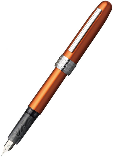 Platinum Plaisir Nova Orange Fine Fountain Pen