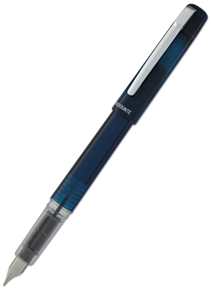 Platinum Prefounte Fountain Pen - Night Sea, Fine Point