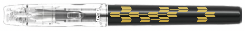 Platinum Preppy Wa Fountain Pen - #2 Yagasuri - Fine