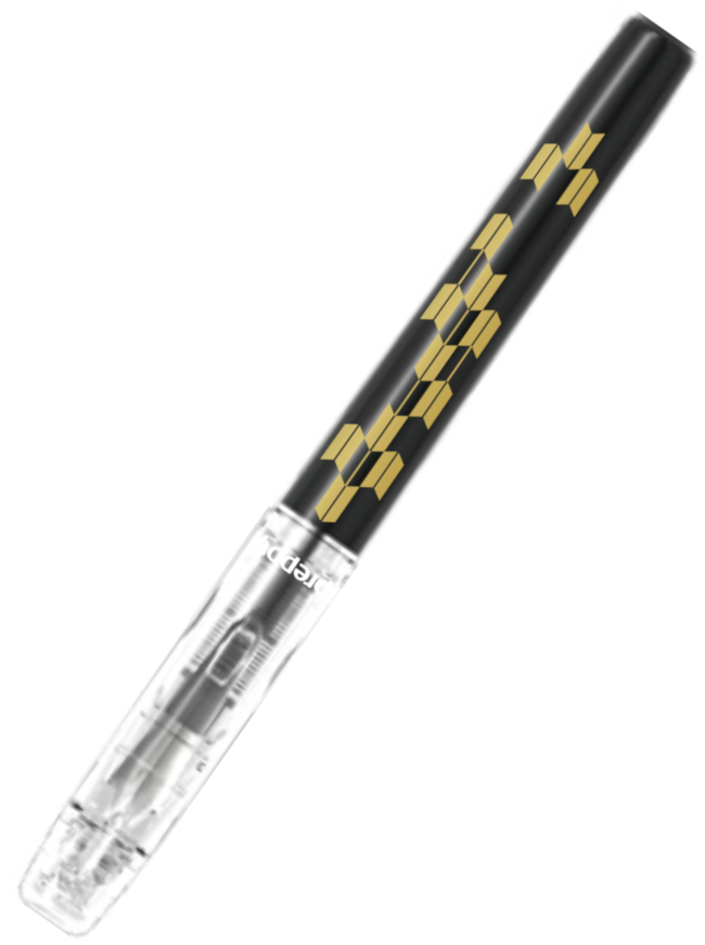 Platinum Preppy Wa Fountain Pen - #2 Yagasuri - Fine