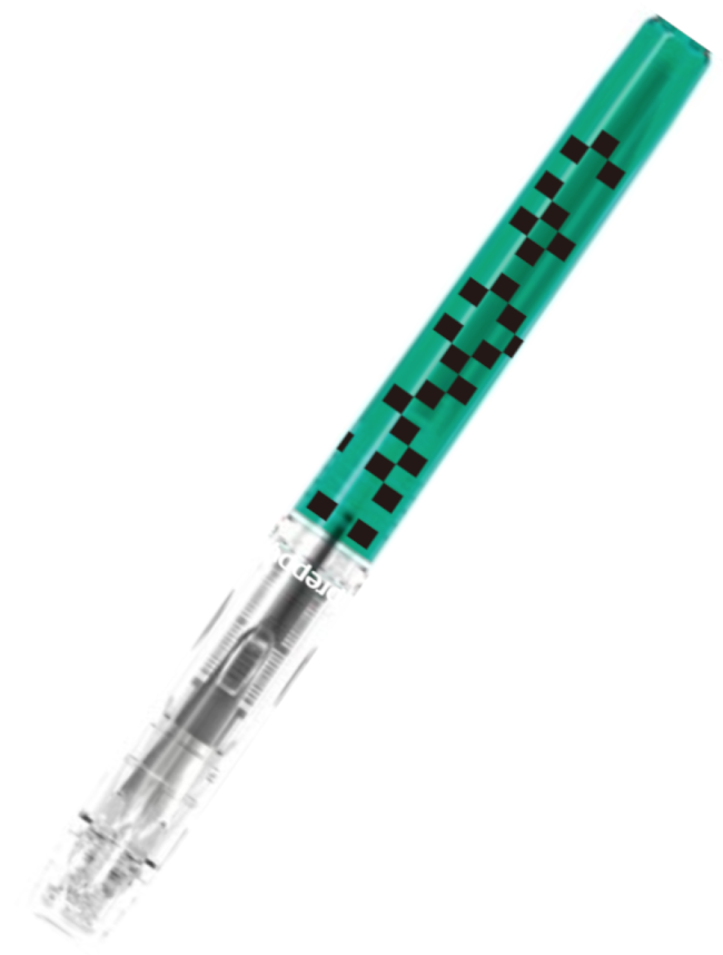 Platinum Preppy Wa Fountain Pen - #5 Ichimatsu - Fine