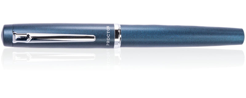 Platinum Procyon Fountain Pen - Deep Sea Medium