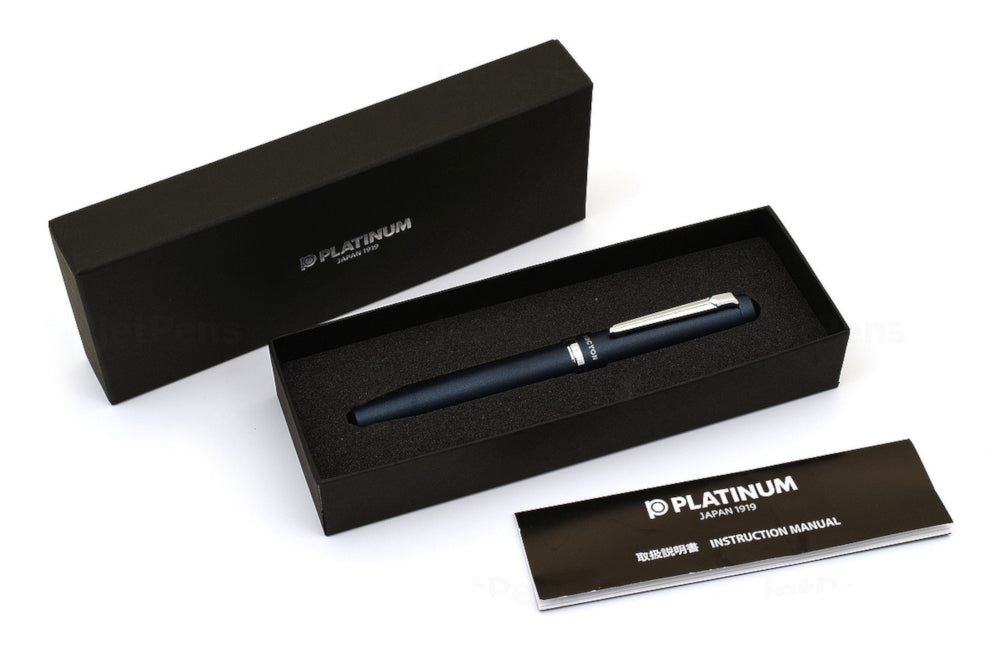 Platinum Procyon Fountain Pen - Deep Sea Medium